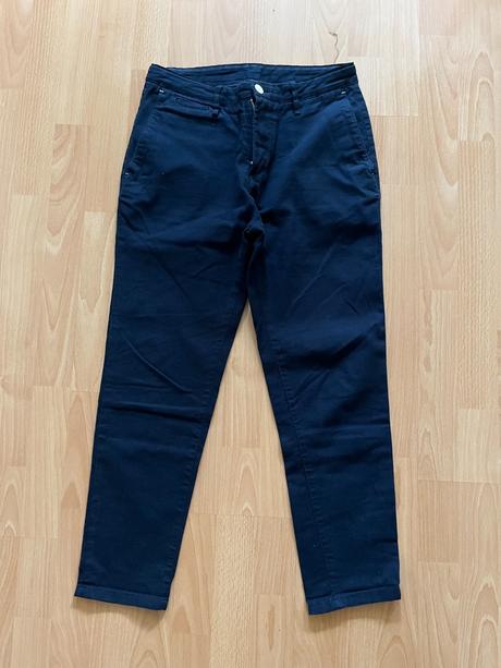 Tmavomodré pánske nohavice zara, zara,38