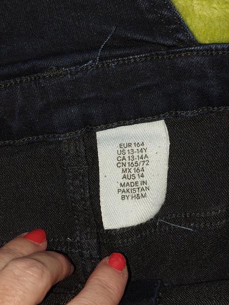 Kratasy na traky, h&m,164