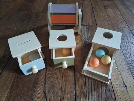 Montessori vkladačky set,