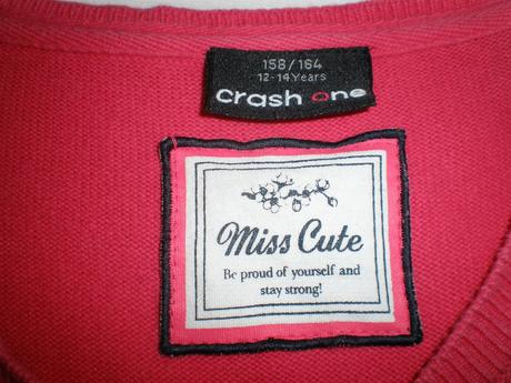 Ružový svetrík, xs