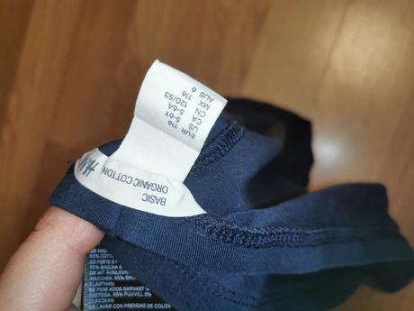 Tričko s vtáčikom + legíny, next,116