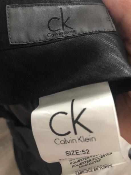 Calvin oblek, calvin klein,52