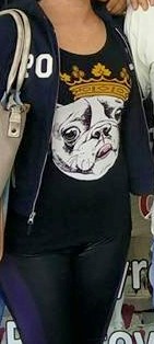 Tričko pes s korunkou, m