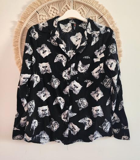 Blúzka mačky, new yorker,s