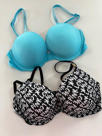 Podprsenky pink victorias secret 75c, victoria's secret,75c