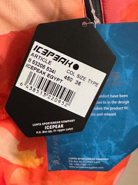 Lyziarska bunda icepeak, 36