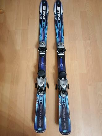 Lyže s viazaním, 120-129 cm