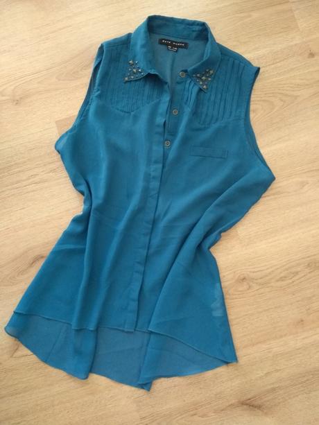 Blúzka bez rukávov, gate,l