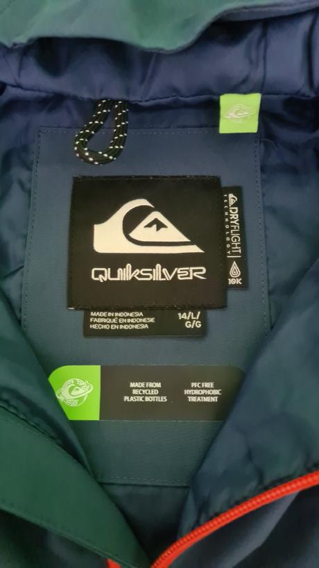 Lyžiarska súprava, quiksilver,164
