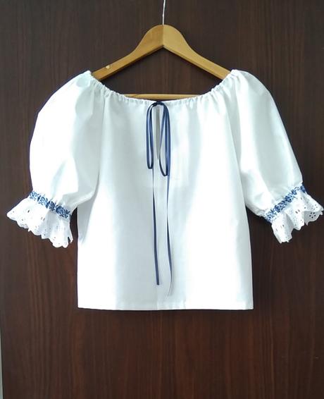 Folk blúzka, l - xxl