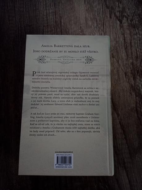 Kniha dedičkin sľub od sarah e. ladd, 