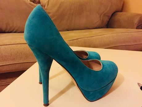 Topánky breckelles tyrkysové, 38