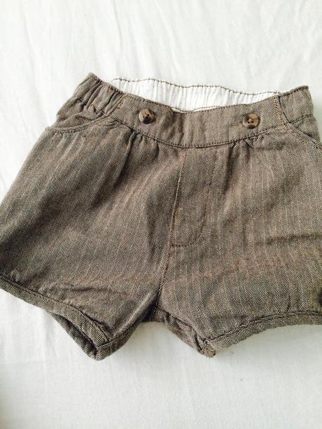 Šortky 1/2-2 roky,super stav, h&m,92