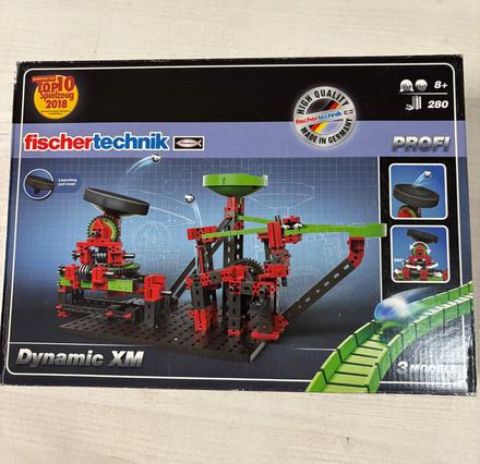 Fischertechnik - guličkova draha dynamic xm, 