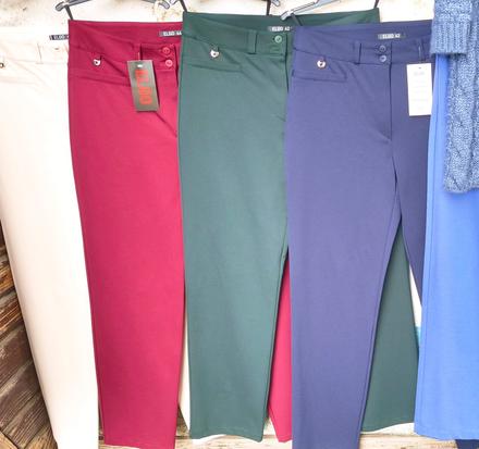 Dámske nohavice dlhé sedia na každú postavu, 34 - xxxl