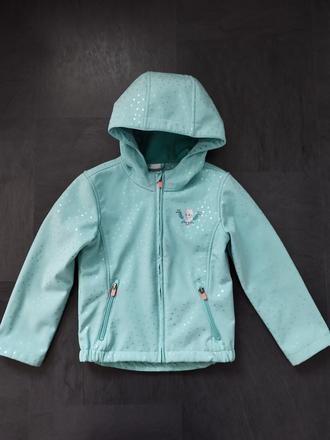 Mentolova softshellova elsa bunda 6-7r, c&a,122