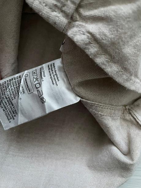 Prírodná chlapčenská košeľa veľ.6-7 rokov, h&m,128