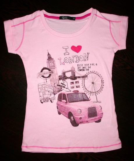 Milé tričko s motívom londýna - veľ. 134/140, just play,134