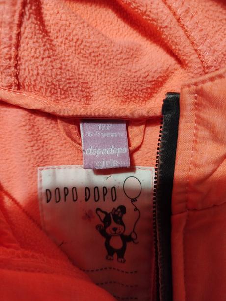 Softshellová bunda lososovej farby, dopodopo,122