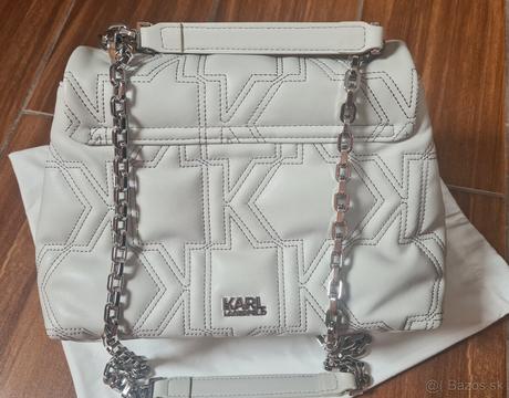 Karl lagerfeld kožená kabelka, karl lagerfeld