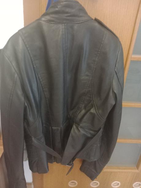 Kožená bunda krátka, m