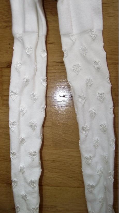 Nenosené biele pančušky+ nosené ružové 92/98, next,92