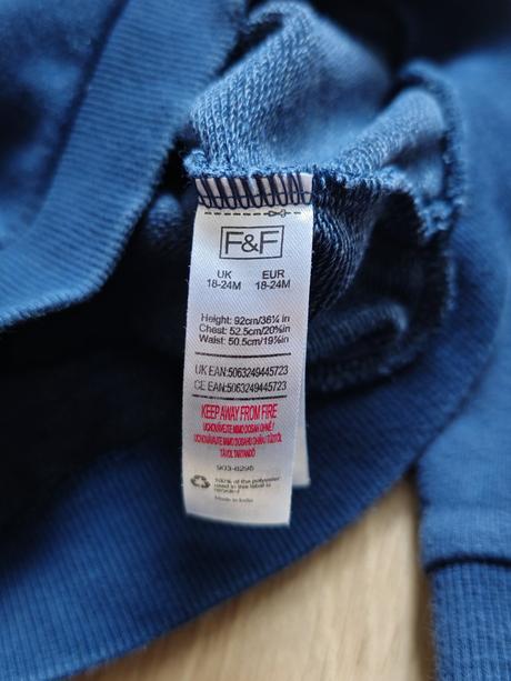 Chlapčenská mikina 92, f&f,92