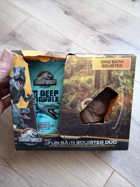 Sprchový gél so strekáčom dino jursky park, 