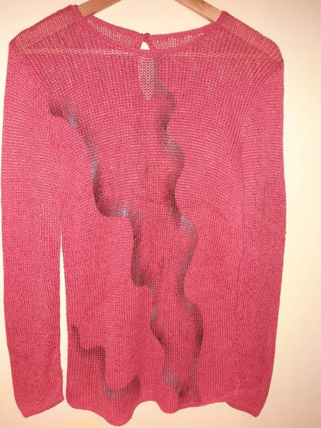 Červený sveter - vyrobený na slovensku, 38