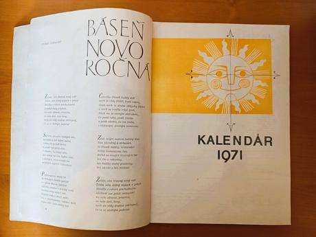 Družstevný kalendár 1971, 