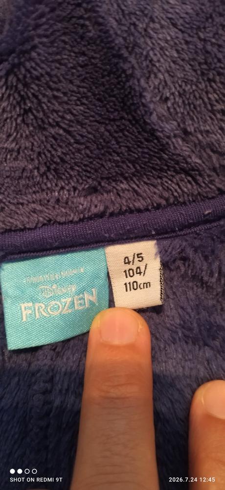 Zimné pyžamo frozen, 110