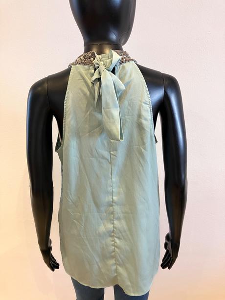 Dámsky top so zaväzovaním okolo krku (m), vero moda,m