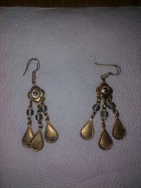 Náušnice bižutéria,