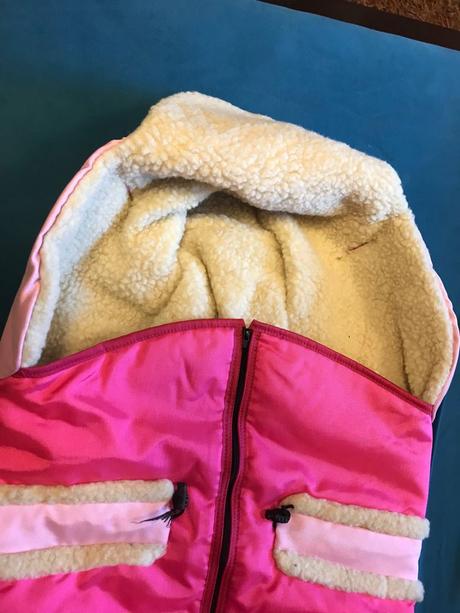 Fusak na sanky, teply  zn. bogus, bogus