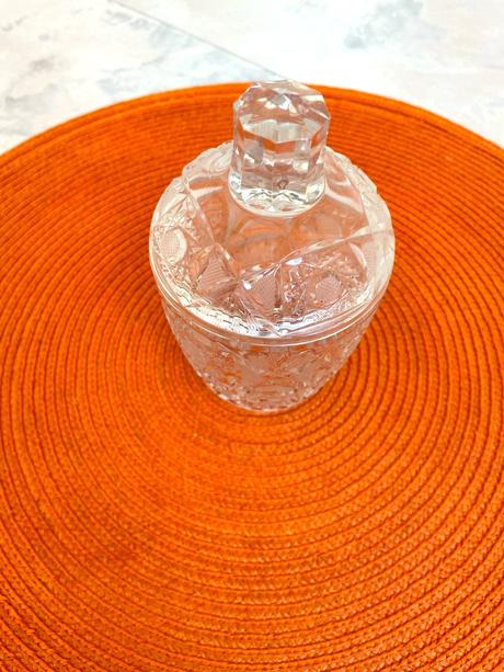 Kryštálová cukornička bohemia, 