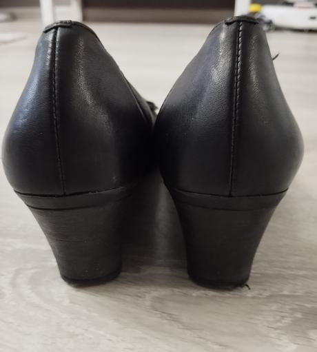 Čierne kožené balerínky lasocki, lasocki,39