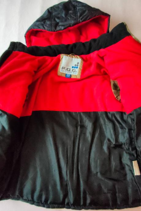 Zimná teplá bunda na 10-12 rokov, 146