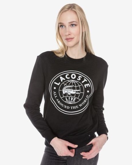 Lacoste original peckova ikonicka mikina m/l, lacoste,m