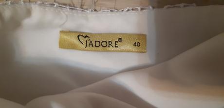 Krasne svadobne/ spolocenske saty 2 v 1, 38 / 40