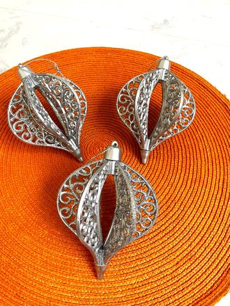 Vianočná dekorácia / 3 ks, 