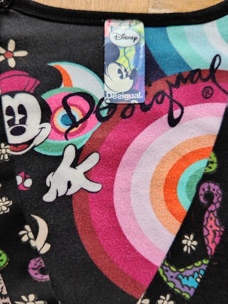 Desigual mickey originál trendy saty l, desigual,l