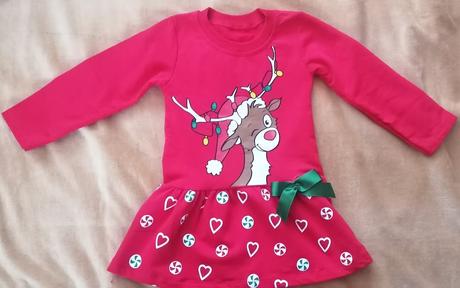 Vianočné šaty 98, 98