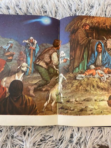 Stará krásna retro the children s bible in colour,