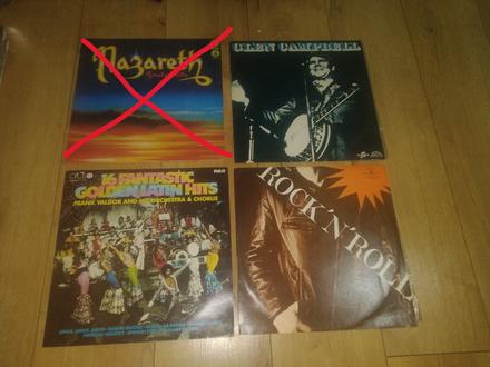 Rôzne vynilové platne, 