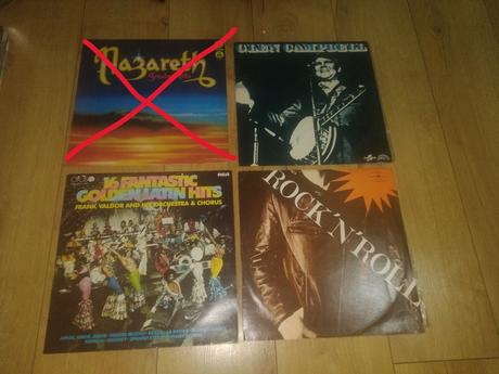 Rôzne vynilové platne,