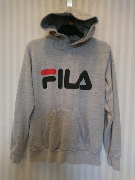 Pánska sivá mikina klokanka, fila, s, fila,s