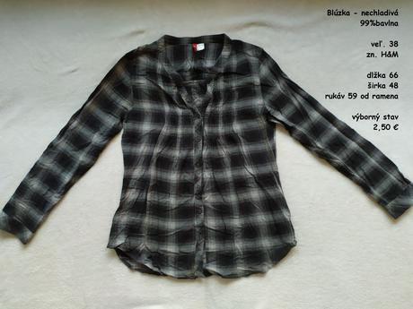 Blúzka - nechladivá, h&m,38