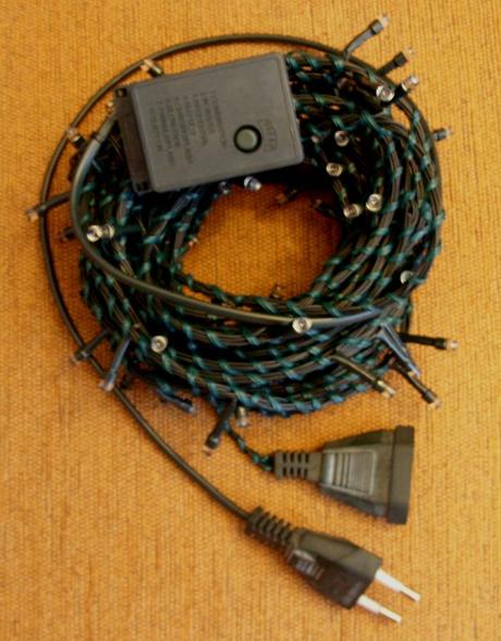 Led svetelná reťaz na spájanie teplá biela, 