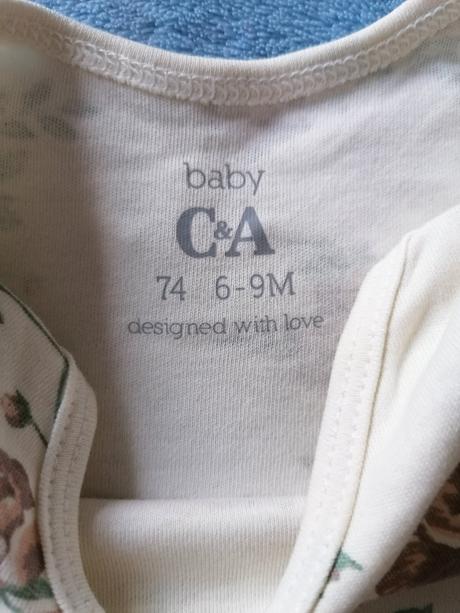 Veselé letné bodycka, h&m,74