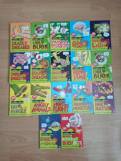 Horrible science aj jednotlivo, 